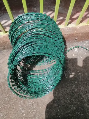 High End Green Double Galvanized Fencing Razor Wire