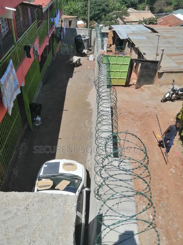 High End Green Double Galvanized Fencing Razor Wire - thumbnail 6