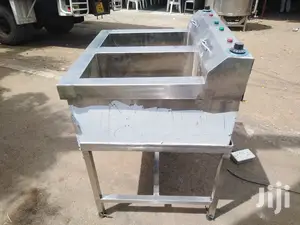 Chip's Fryer Double 20+20L Stainless Steel Including Stand