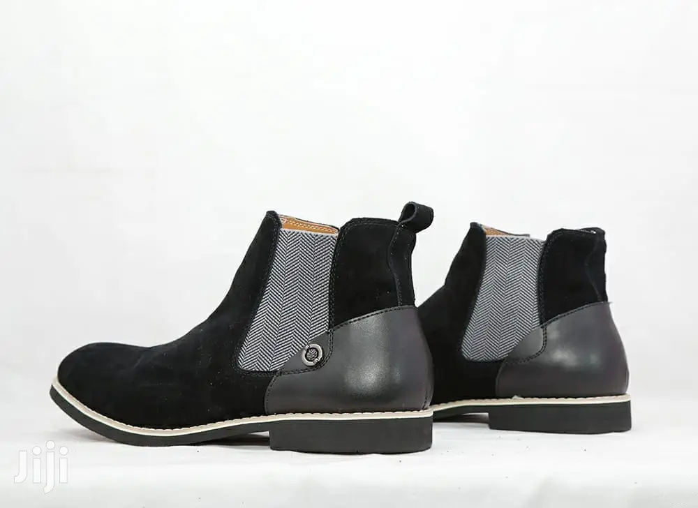 Leather Chess Boots