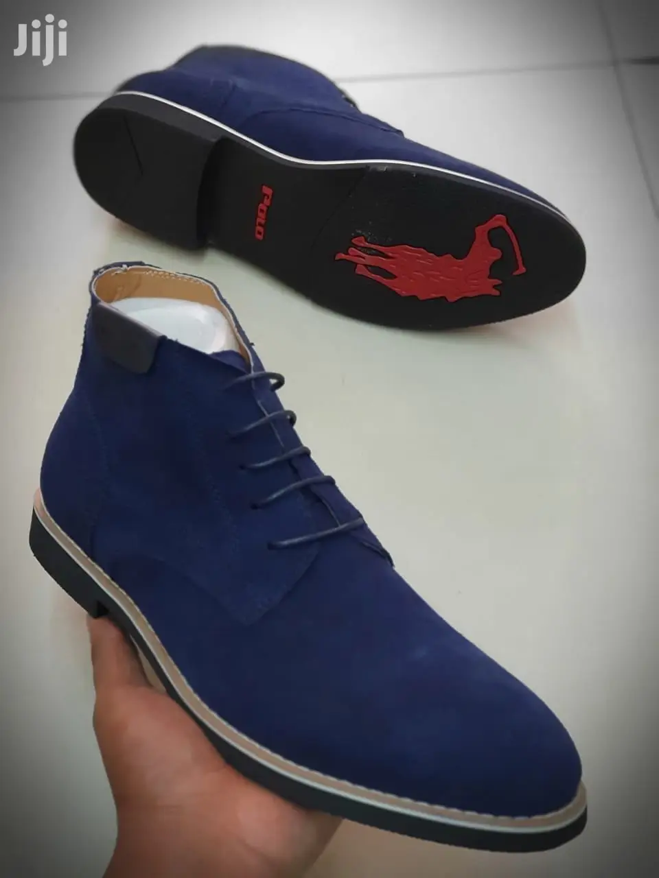 Leather Chess Boots