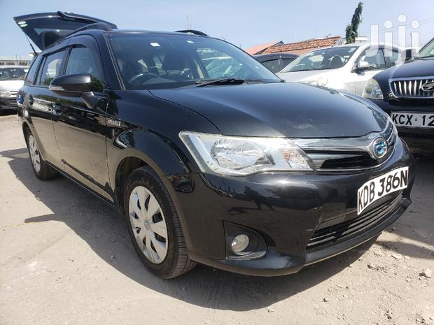 Toyota Fielder 2014 Black - thumbnail 2