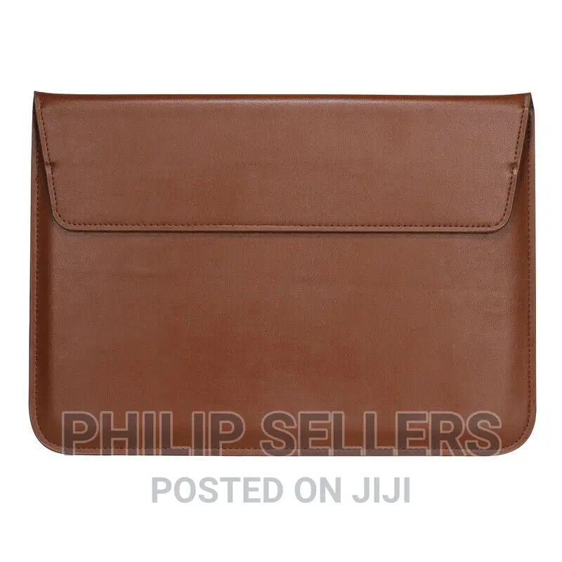 Soft PU Leather Sleeve Cover Case Bag And Stand For Macbook