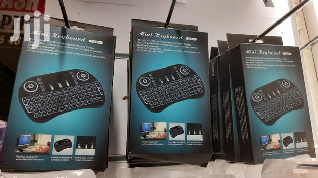 Mini Smart Keyboard Remote For Vision Plus Tv Set - thumbnail 2