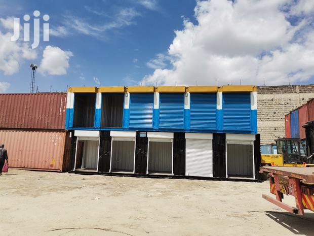 Shipping Container With 6 Stalls Ready For Delivery - main view