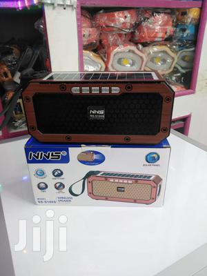 NNS Wireless Speaker With Solar Panel - thumbnail 2
