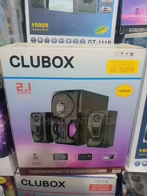 IC-5205 2.1 X- Bass Clubox 12000w Subwoofer System