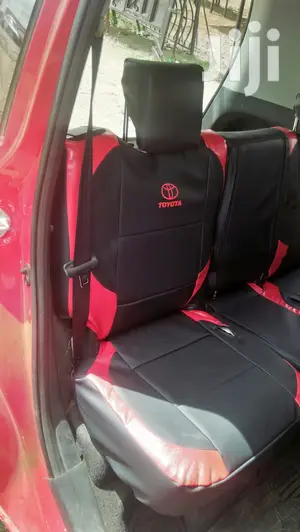 Red and Black Car Seat Covers