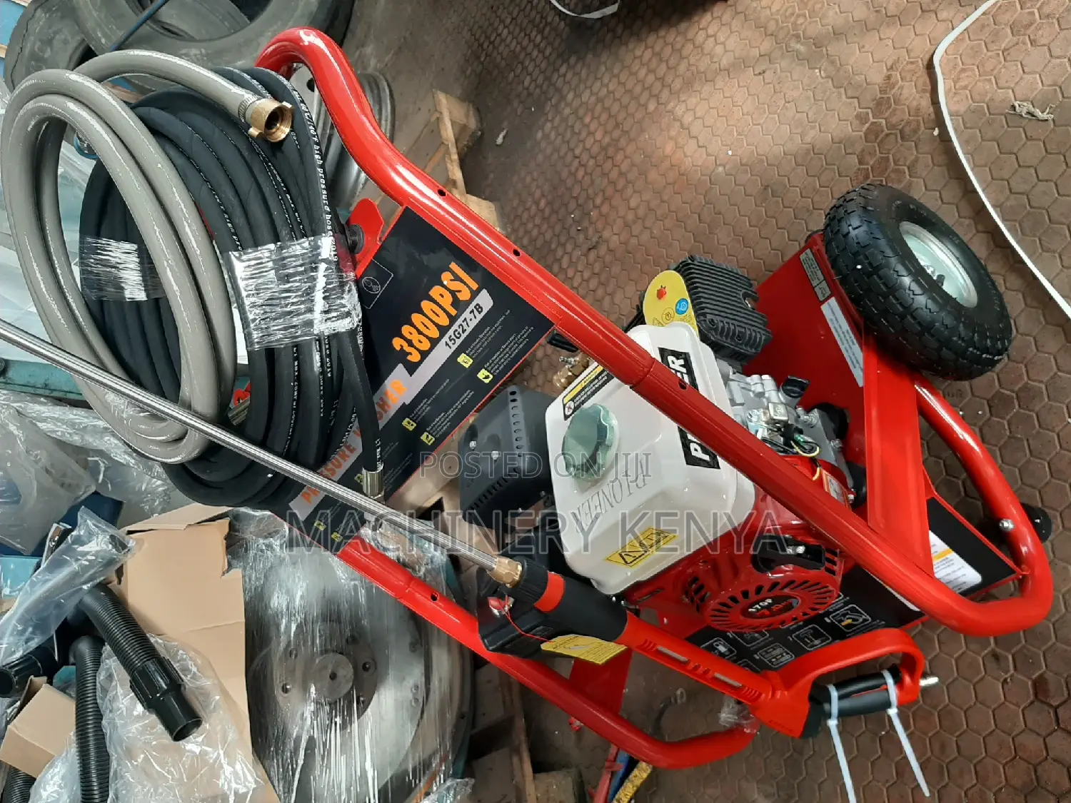 3800psi Pioneer High Pressure Washer