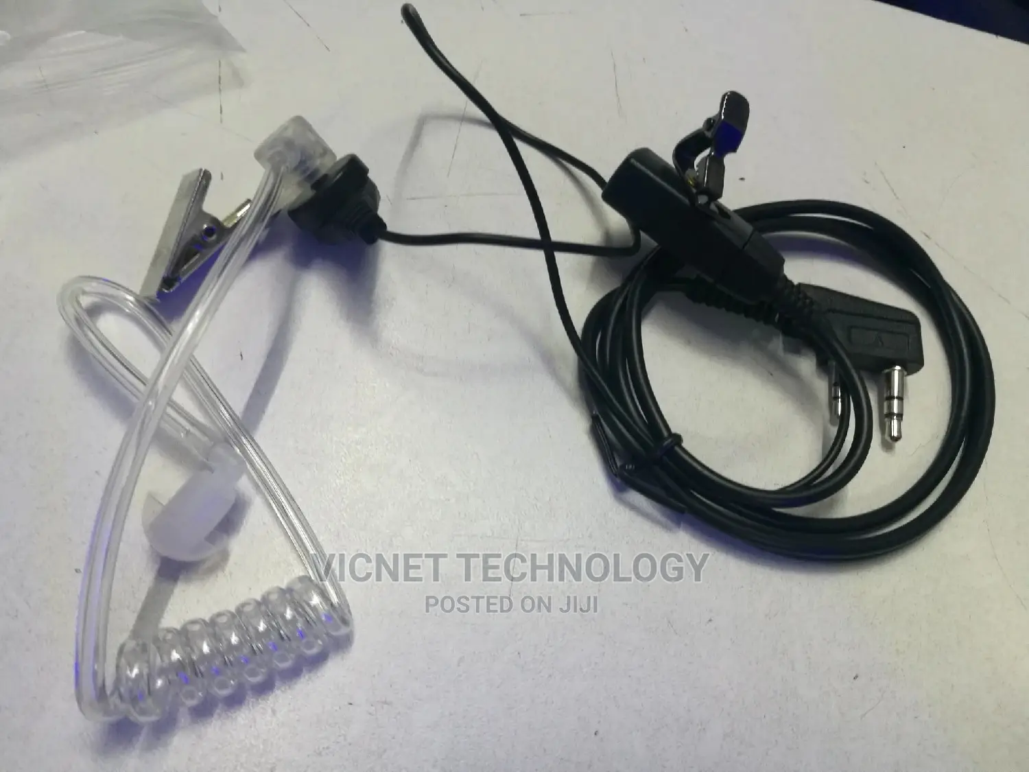 Clear Earpiece / Police Radio Call Earpiece