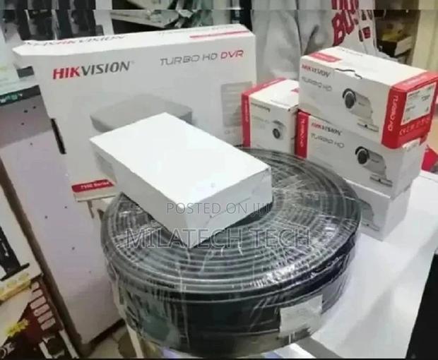 Hikvision 8 CCTV Cameras Complete System Kit- 1TB Hard Disk
