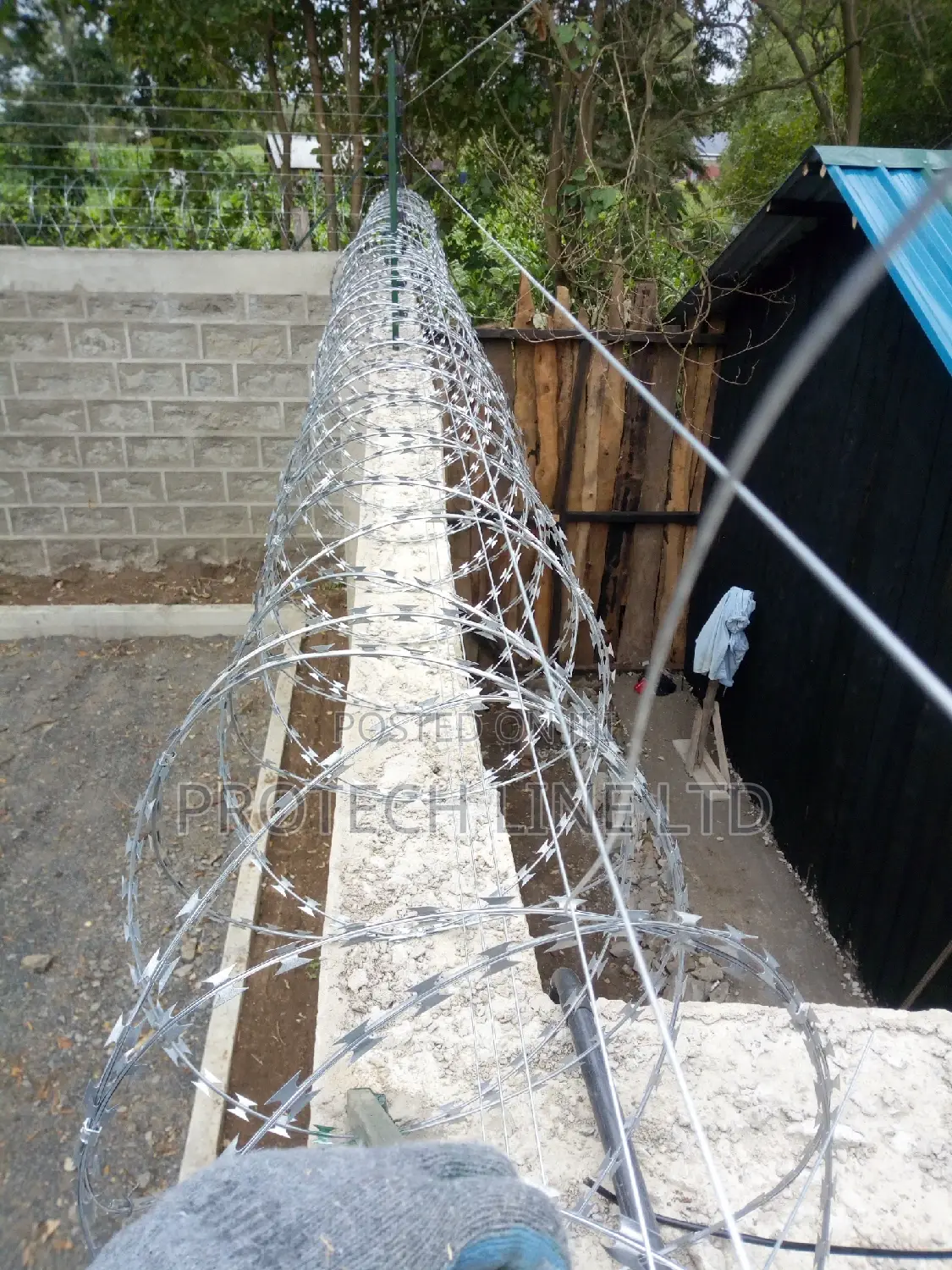 Electric Fence Razor Barbed Wire