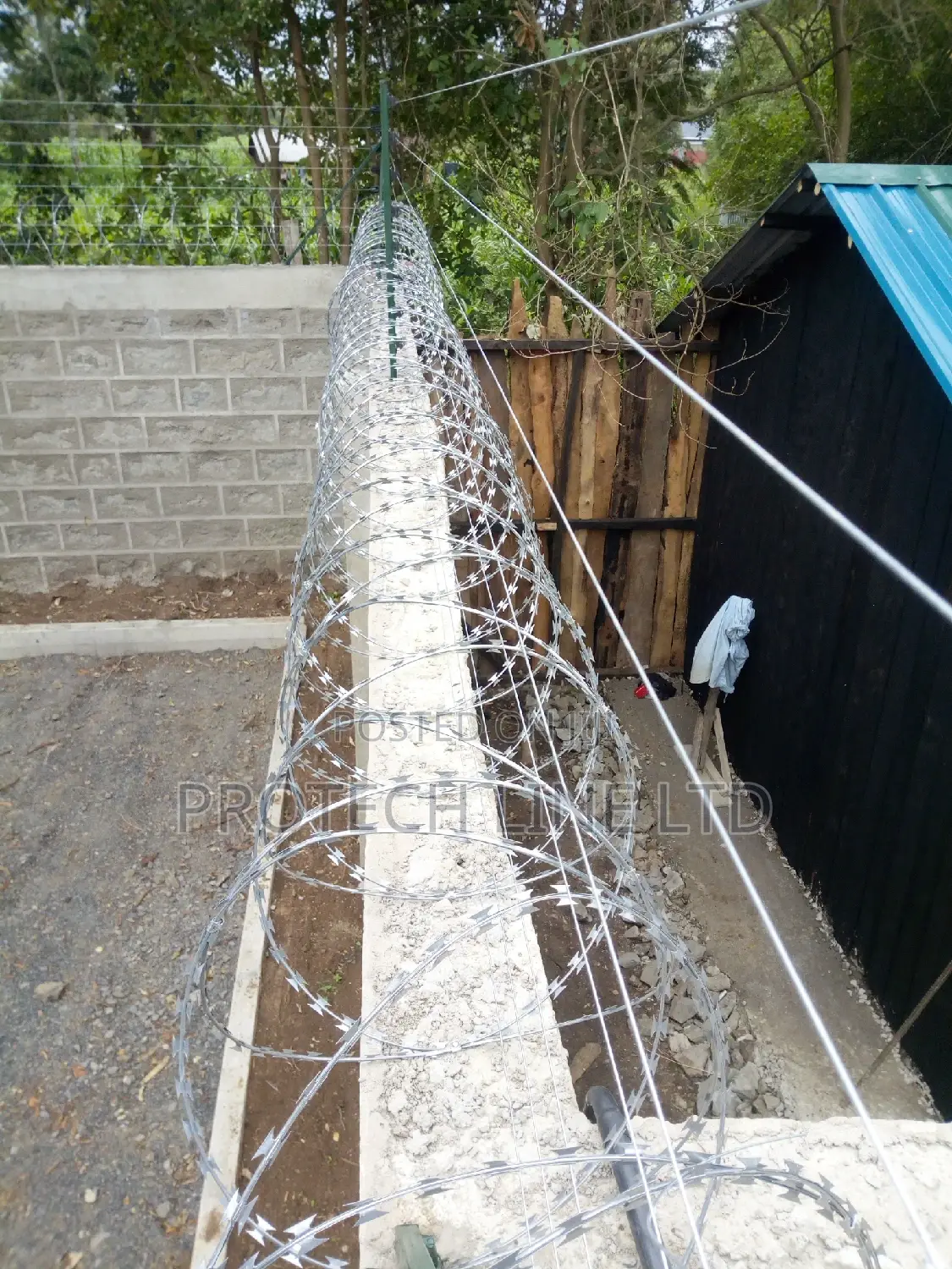 Electric Fence Razor Barbed Wire