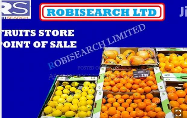 Fruits Store Point of Sale Software System POS/ROBIPOS - main view