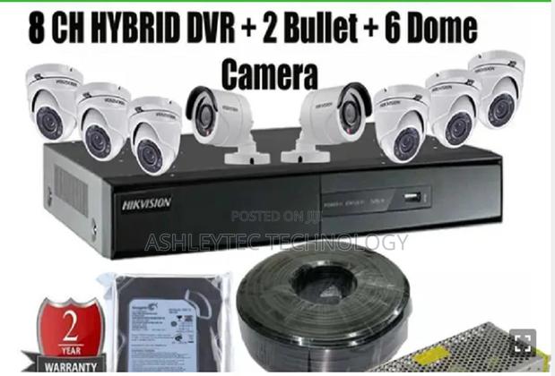 2 CCTV Camera Complete Installation Kit - main view