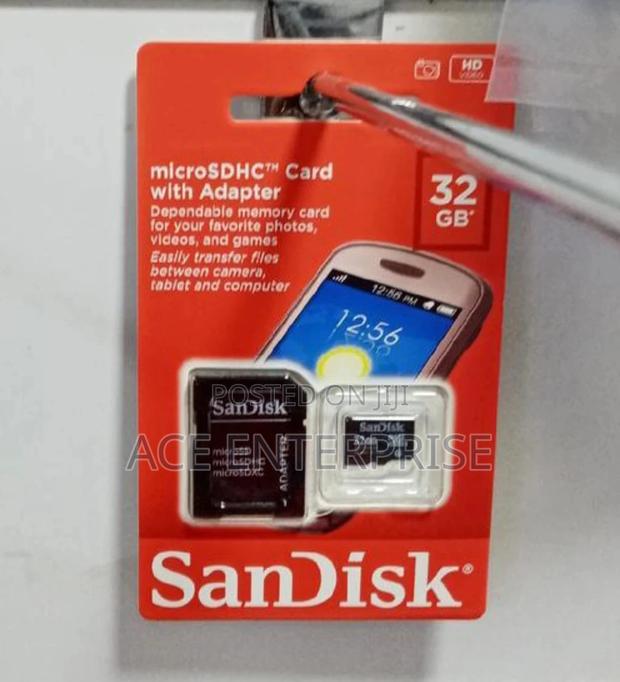 32gb Sandisk Memory - main view