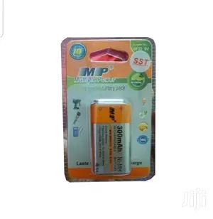 Multiple Power Rechargeable Battery - MP 9V - 300mah