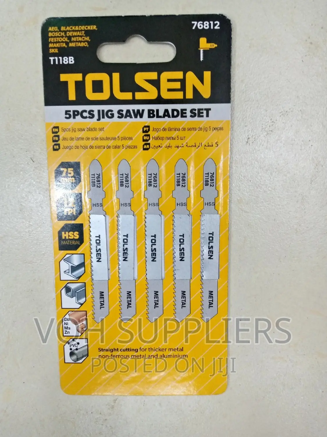Metal Jig Saw Blades