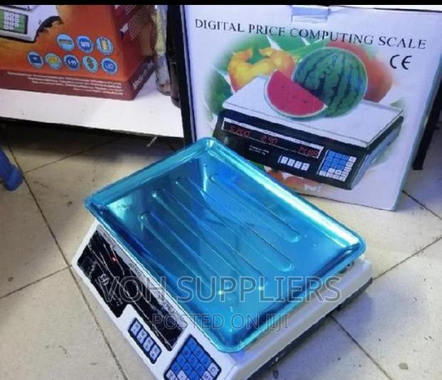 Flat Digital Scale - main view