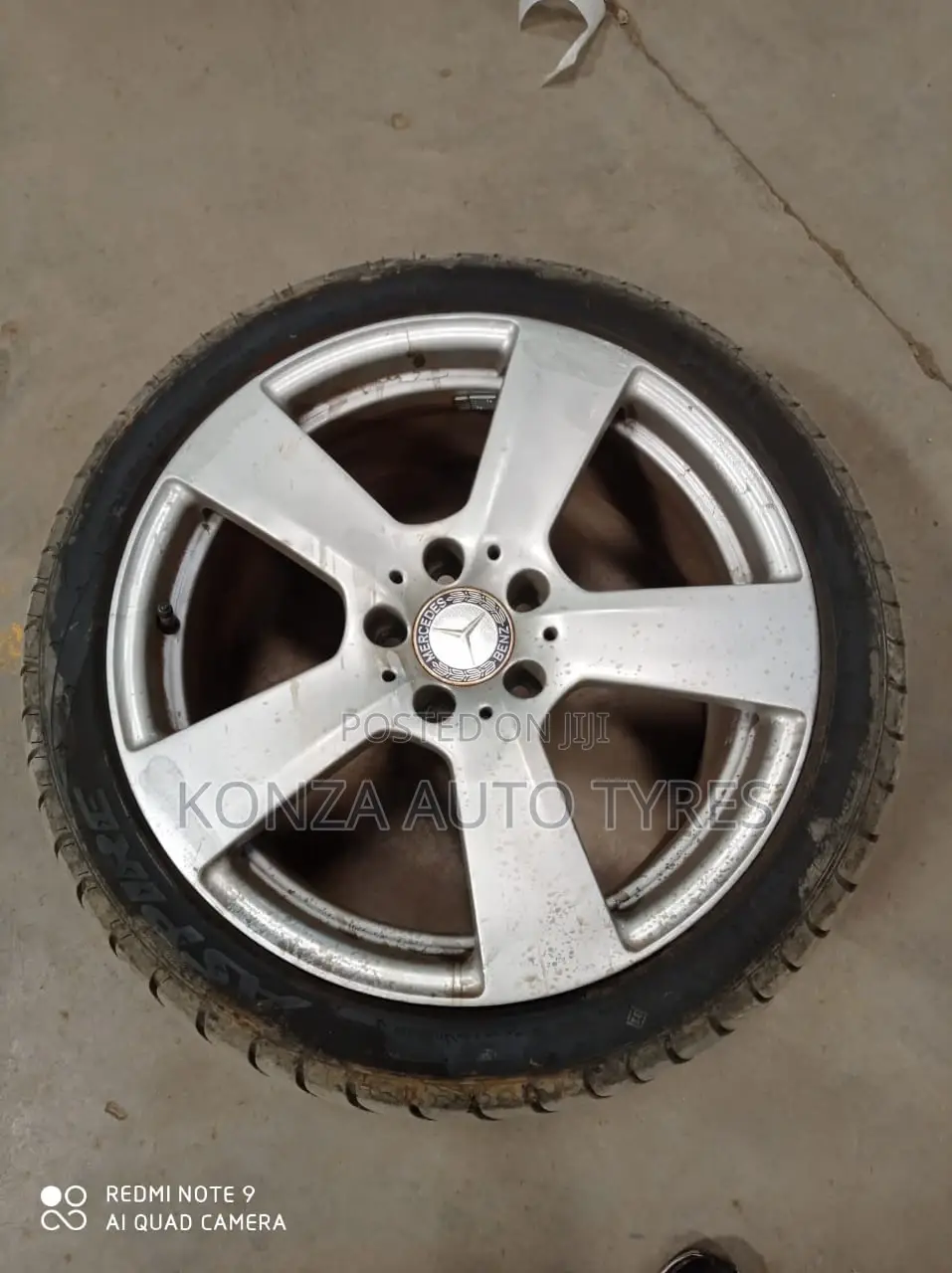 Set of Sport Rims Size 18 for Mercedes Benz