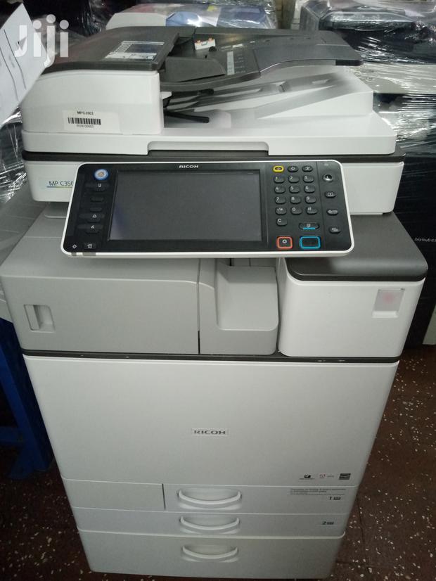 Colored Ricoh Aficio Mp C 5503 Photocopier Machine