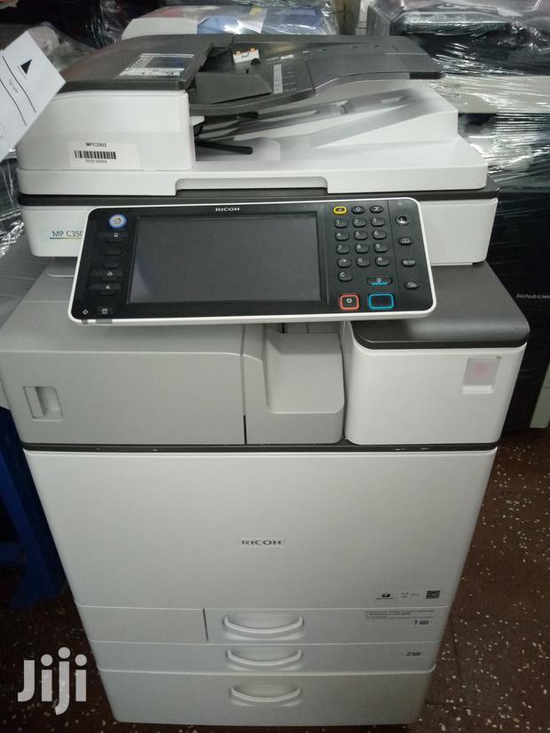 Colored Ricoh Aficio Mp C 5503 Photocopier Machine