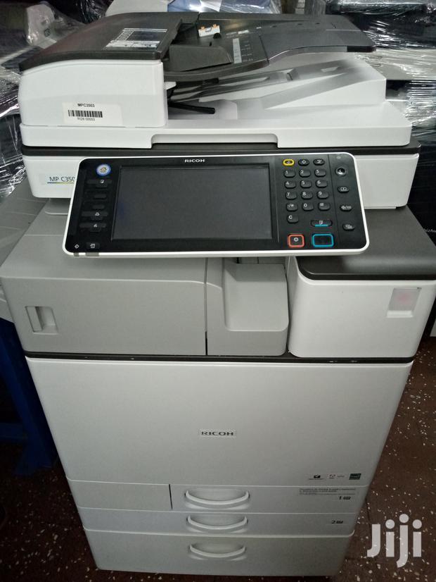 Colored Ricoh Aficio Mp C 5503 Photocopier Machine