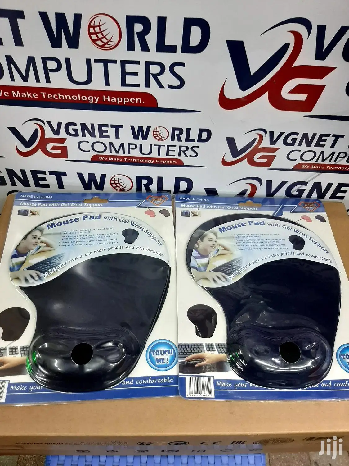 Mouse Pads With Gel Wrist Support