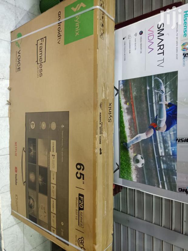 Syinix 65" Smart Android Frameless - main view