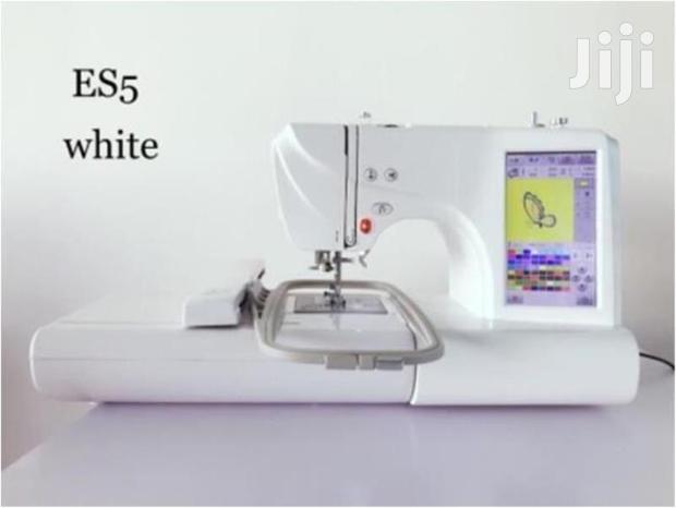 New Desktop Embroidery Sewing Machine Model ES5 - main view