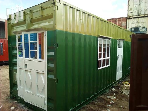 Container Office Done in Kikuyu - main view