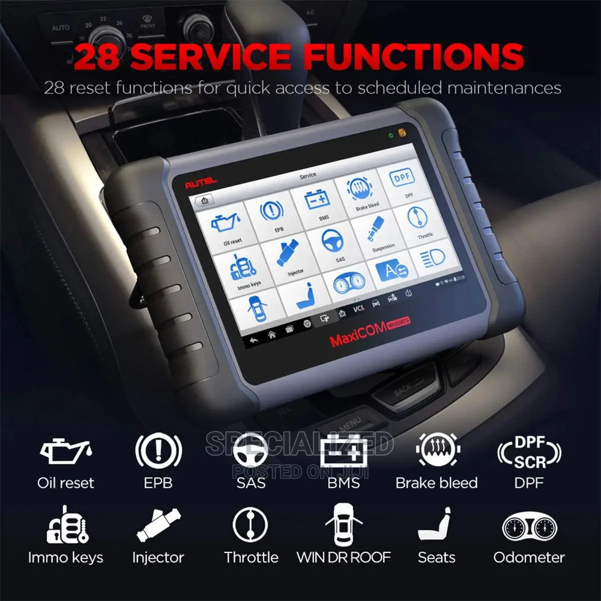 Autel Maxicom Mk808sts Bluetooth Vehicle Diagnosis Obd-Ii Machine