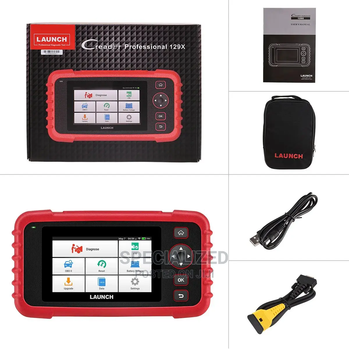 Launch X431 Crp129x Creader Car Diagnosis Machine