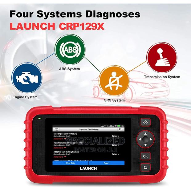 Launch X431 Crp129x Creader Car Diagnosis Machine - thumbnail 7
