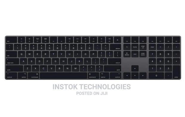 Apple Magic Keyboard With Numeric Keypad (Wireless, Recharga - thumbnail 2