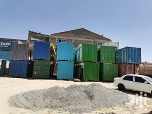 Container Stalls Ready for Collection