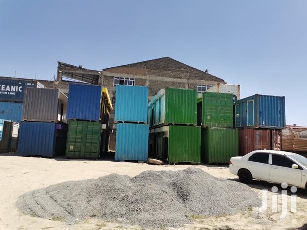 Container Stalls Ready for Collection - main view
