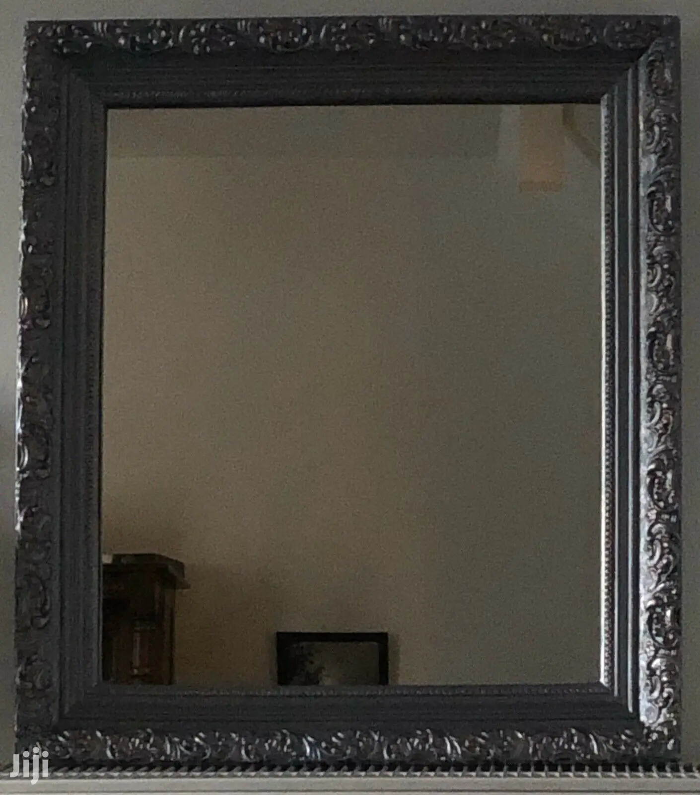 UK- Bronze Ornate Black Mirror.