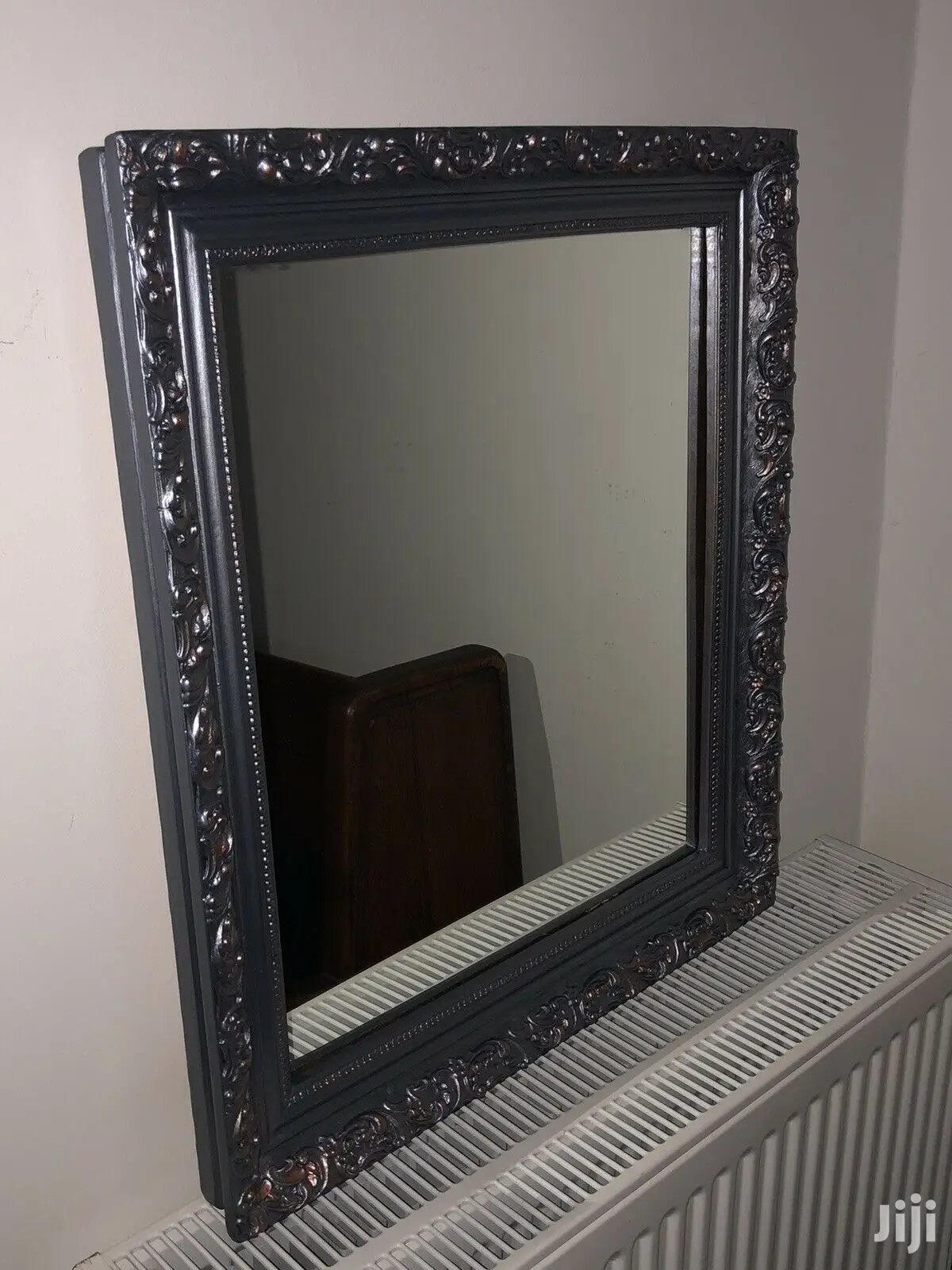 UK- Bronze Ornate Black Mirror.