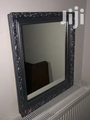 UK- Bronze Ornate Black Mirror.
