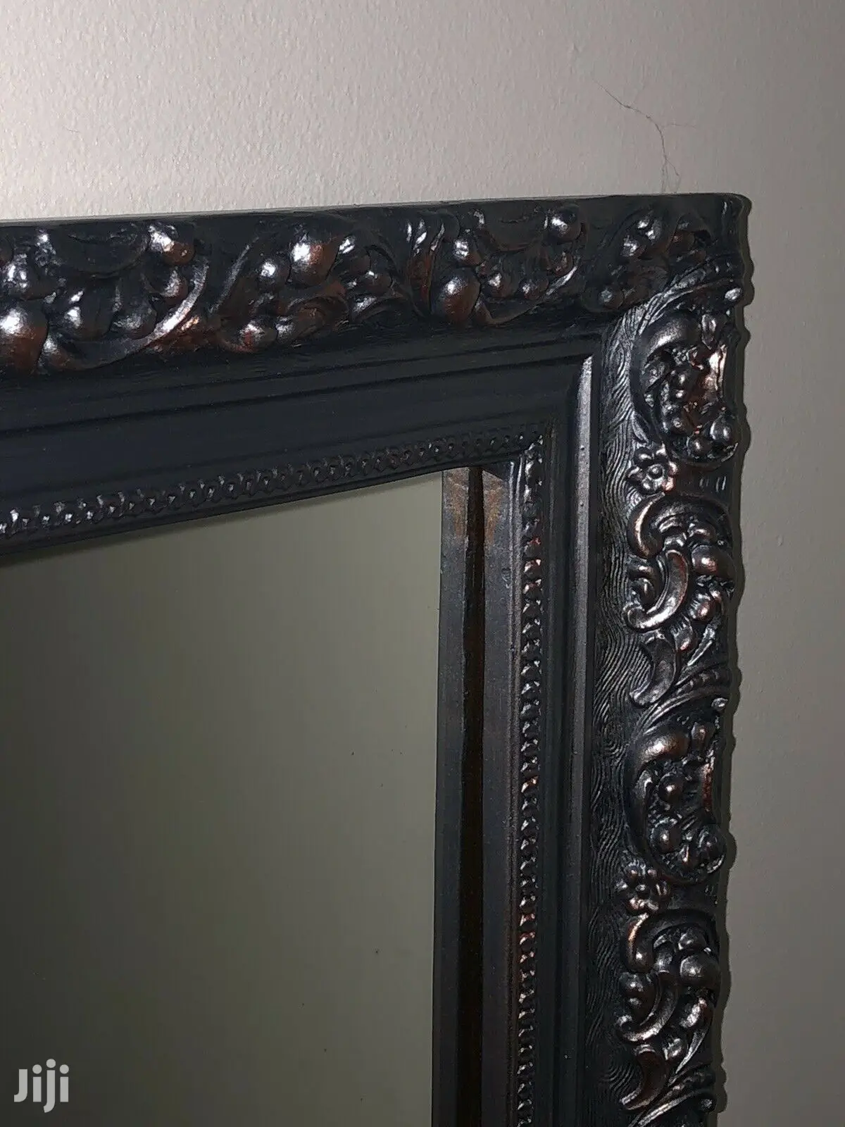UK- Bronze Ornate Black Mirror.