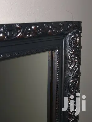 UK- Bronze Ornate Black Mirror.