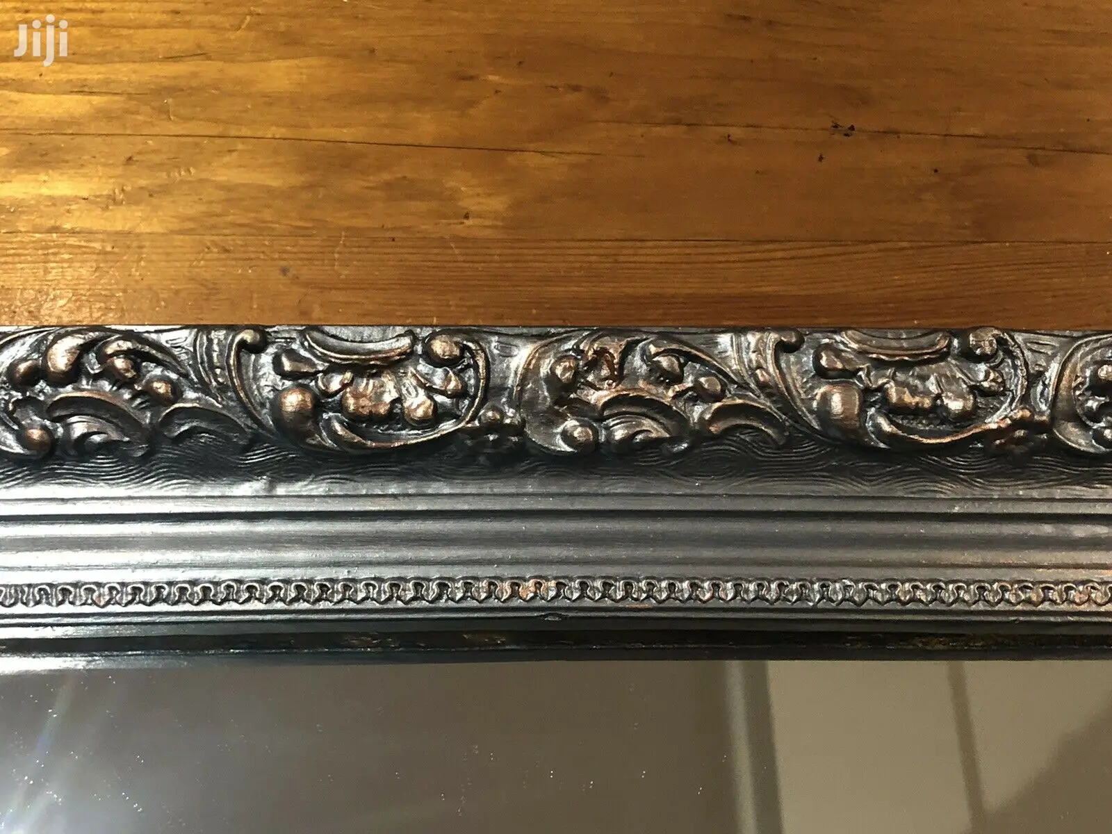UK- Bronze Ornate Black Mirror.