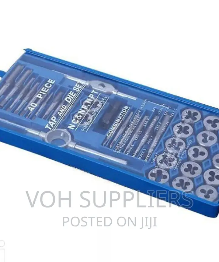 Tap And Die Set 40pcs Metric
