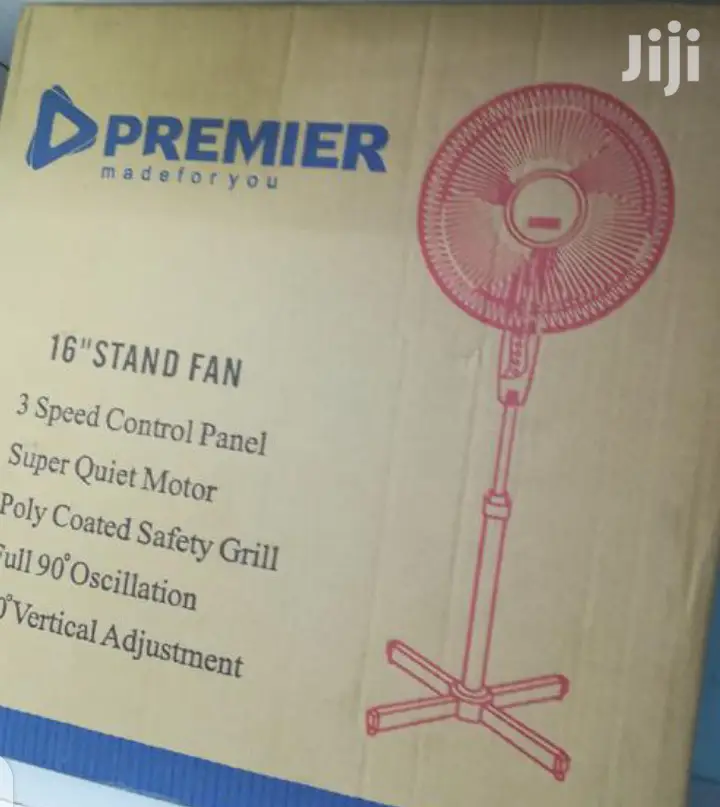 Coated Standing Fan