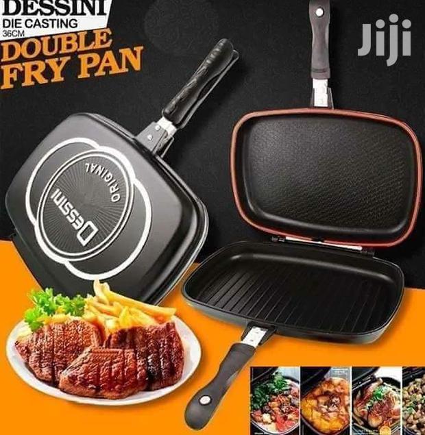 36 and 40cm Double Sided Grill Pan - thumbnail 2