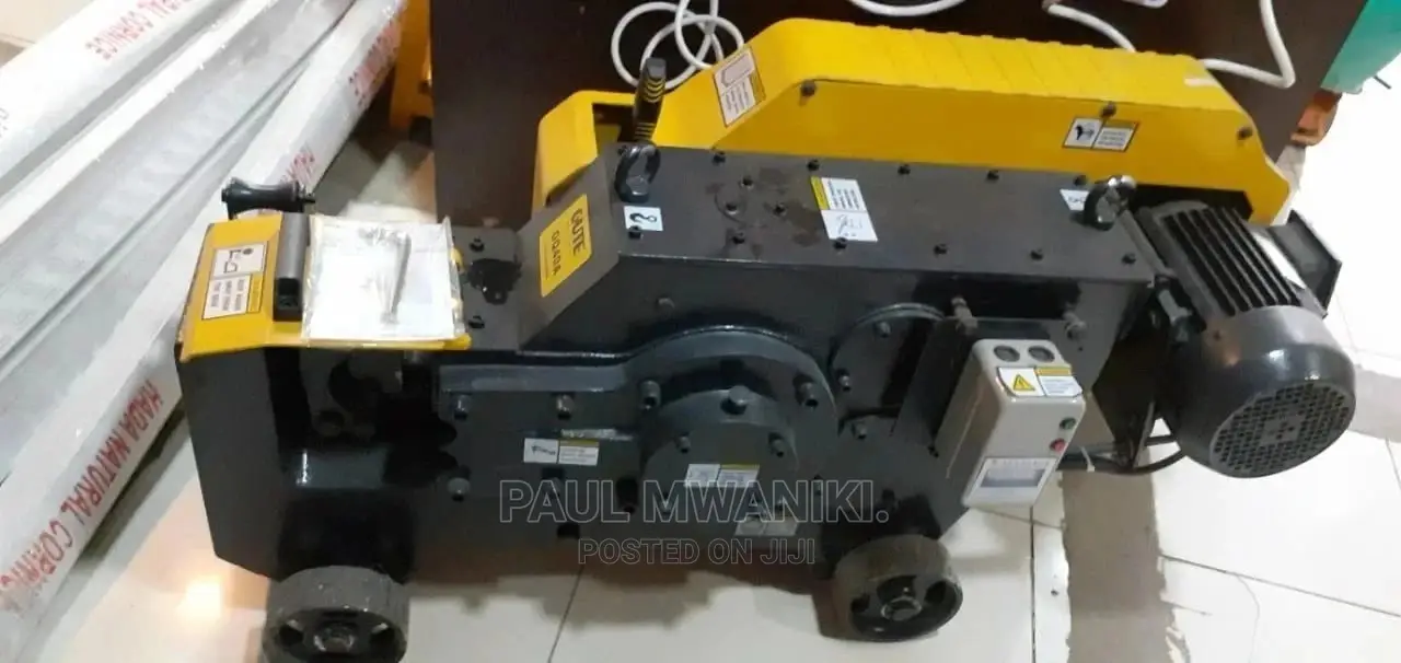 Electric Steel Bar Cutter Machine.