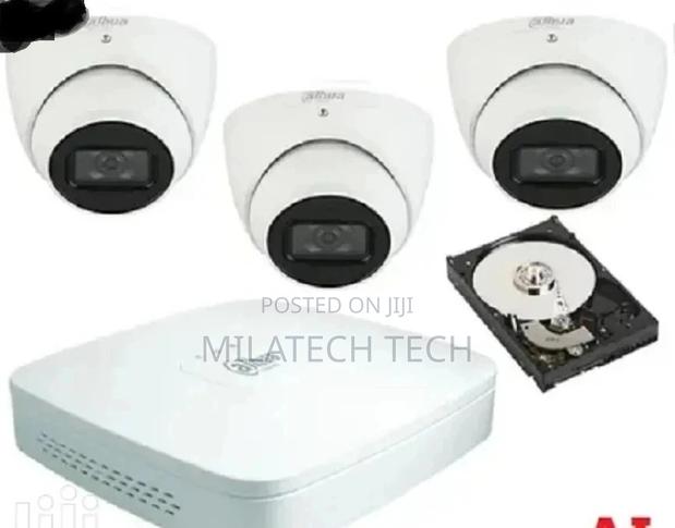 Four Cameras Kit With 100m Cable 500GB HDD
