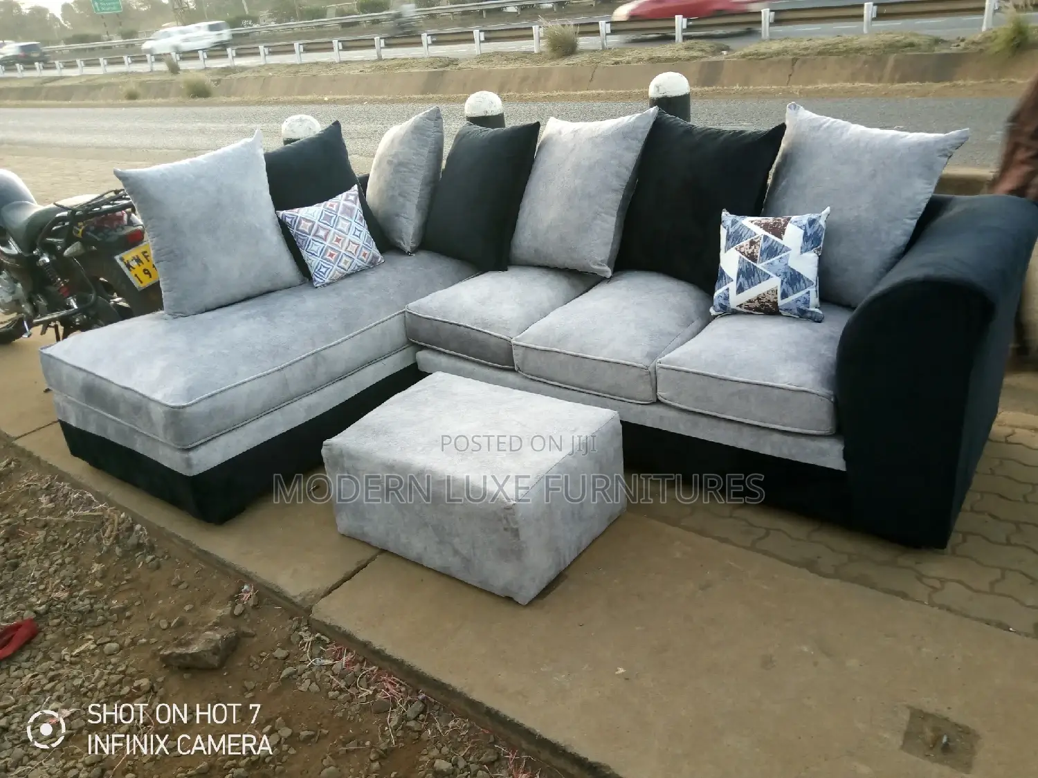 Modern L Seat Sofa