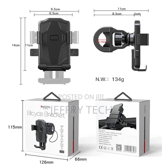 Yesido C94 Easily Using Adjustable Mount Cellphone Holder Fo - thumbnail 3